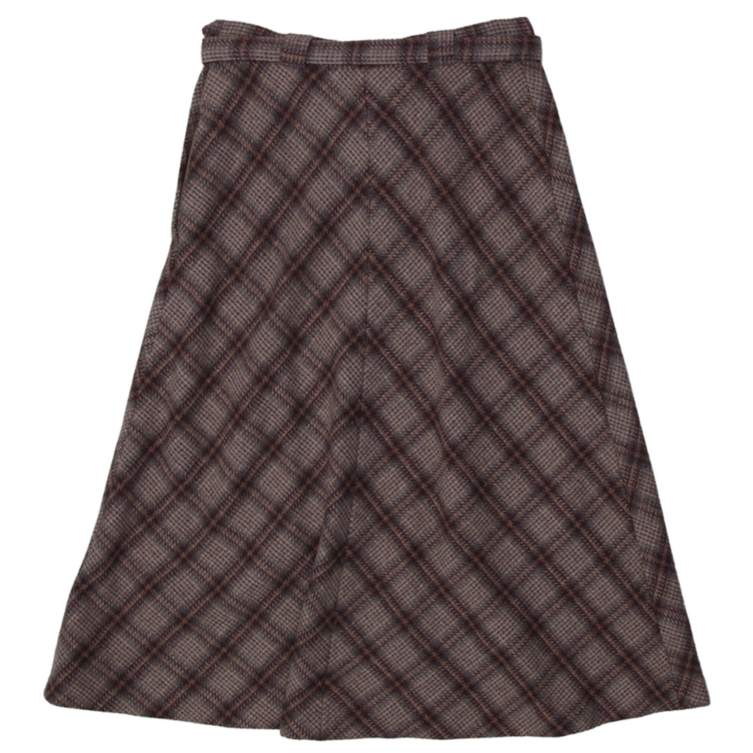 Vintage Ladies Prestige Of Boston Plaid Wool Skirt
