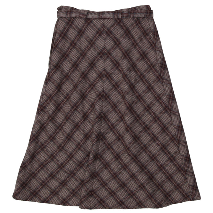 Vintage Ladies Prestige Of Boston Plaid Wool Skirt