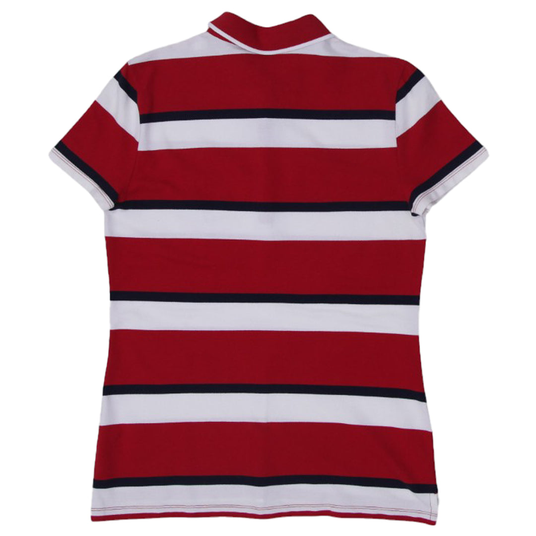Ladies Tommy Hilfiger Classic Fit Stripe Polo T-Shirt