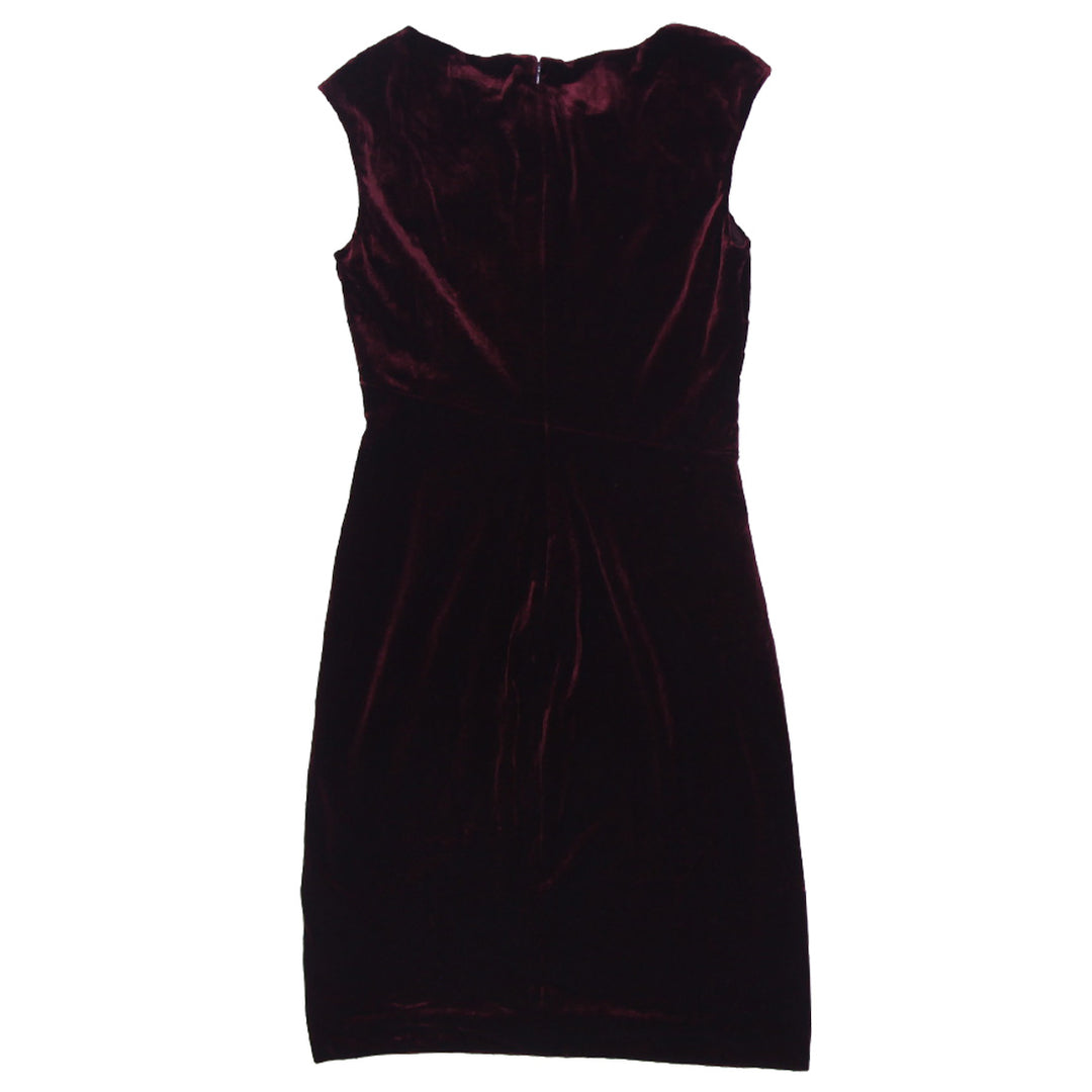 Ladies Ralph Lauren Velvet Sleeveless Dress
