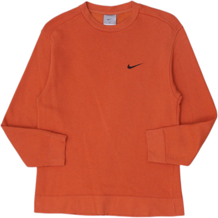 Vintage Ladies 90s Embroidered Nike Swoosh Logo Sweatshirt Size L | Migration_Hoodies & Sweatshirts | Fashion Rerun