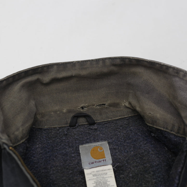 Vintage Carhartt J97 PTL Blanket Lined Detroit Distressed Slightly Distressed Workwear Jacket