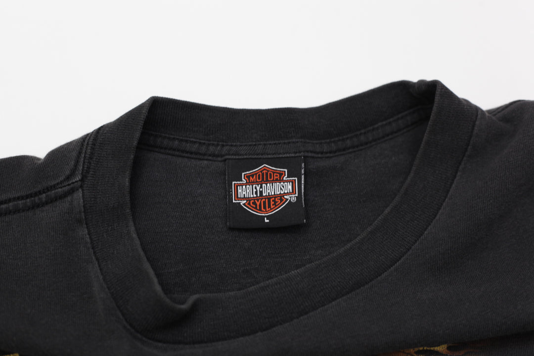 Vintage Harley Davidson Motorcycles Toronto Canada T-Shirt L | Migration_T-Shirts UAENAT20 - Back View | Fashion Rerun