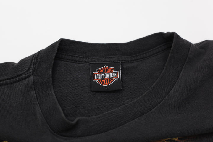 Vintage Harley Davidson Motorcycles Toronto Canada T-Shirt L | Migration_T-Shirts UAENAT20 - Back View | Fashion Rerun