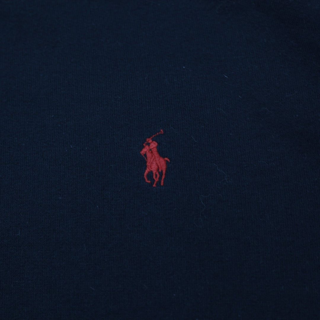 Mens Ralph Lauren Fleece Crewneck Sweatshirt Black Size L