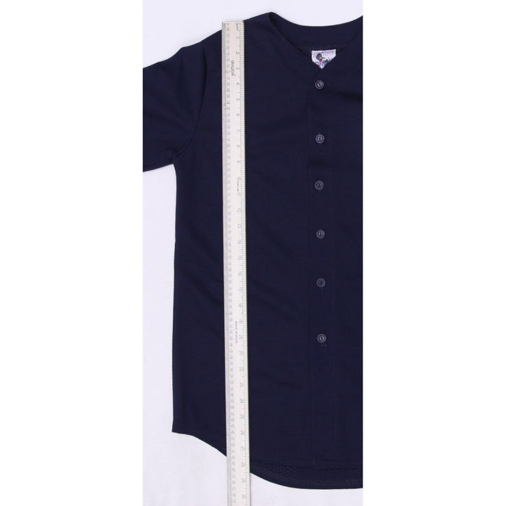 Vintage Youth Boys Majestic Yankees Jeter #2 Navy Baseball Jersey XL | Migration_Jerseys - View 7 | Fashion Rerun