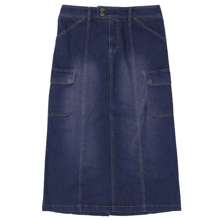 Y2K Ladies Gloria Vanderbilt Cargo Long Skirt