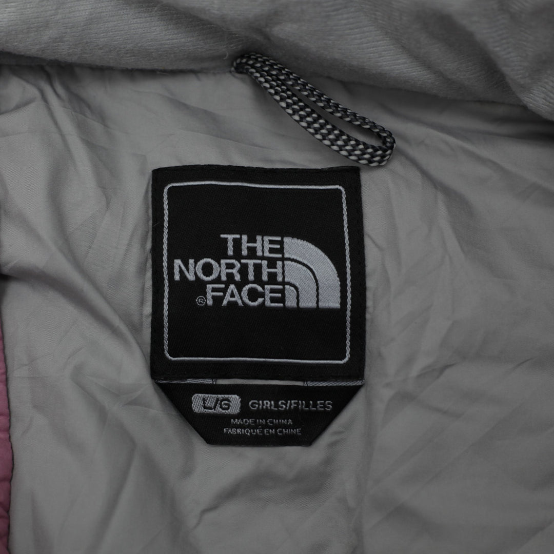 YOUTH GIRLS The North Face Goose Down Puffer Jacket Size L
