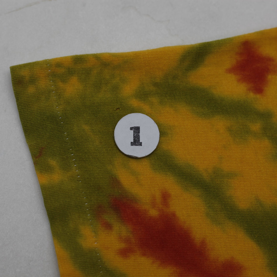 Vintage Anvil Tie-Dye Jamaican Tie Dye Drumming Print T-Shirt Made In USA XL | Migration_T-Shirts - View 10 | Fashion Rerun