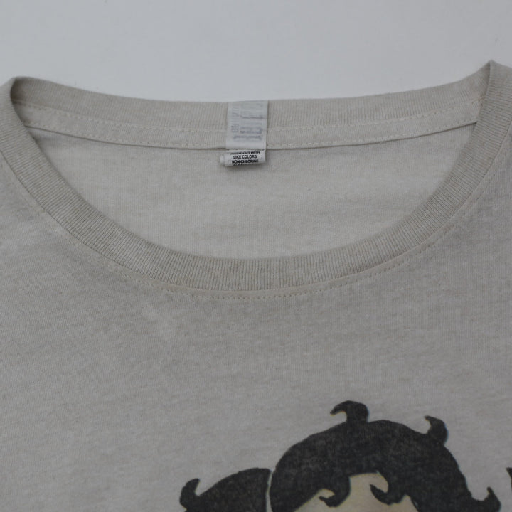 Mens Brisco Betty Boop Sailor Jerry Style Spade Rose T-Shirt Size XL