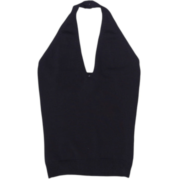 Y2K Ladies Jacob Stretch Knit Halter Sleeveless Top Size S | Migration_Y2K Tops | Fashion Rerun