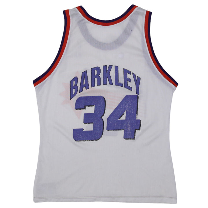 Vintage 90'S Champion Phoenix Suns Barkley 34 NBA Basketball Jersey