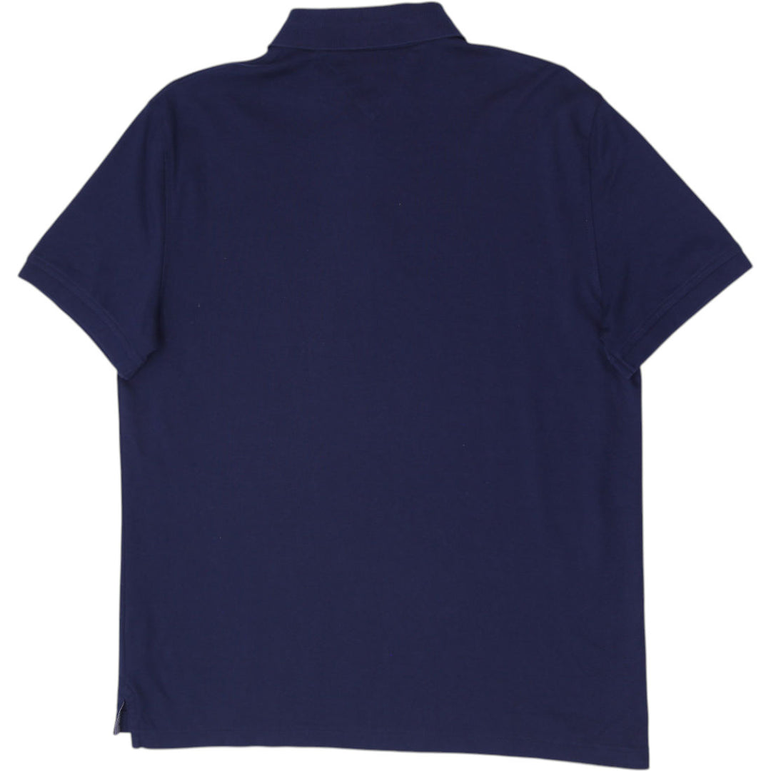 Mens Tommy Hilfiger Classic Fit Navy Polo T-Shirt Size L