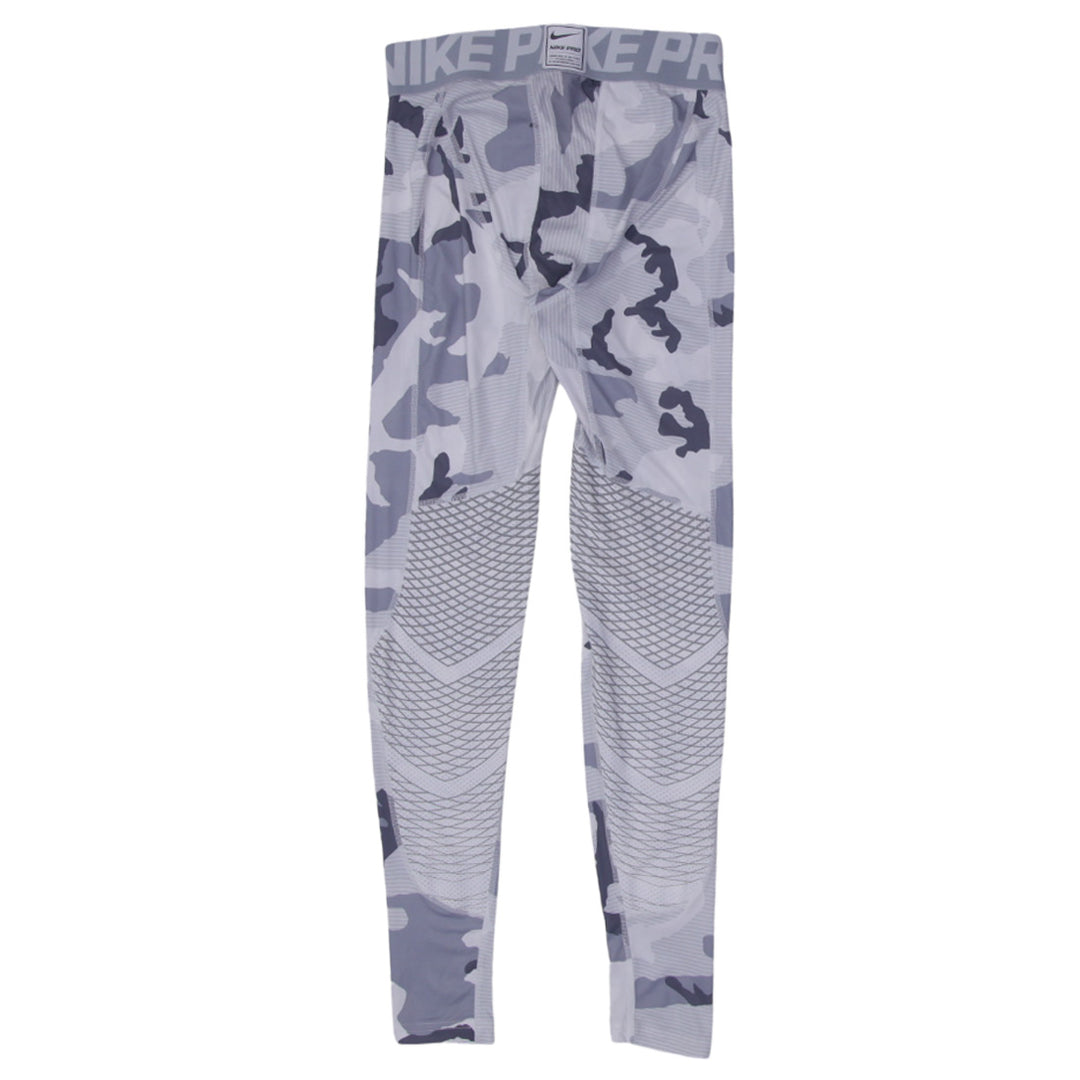 Mens Nike Pro Compression Camo Pants