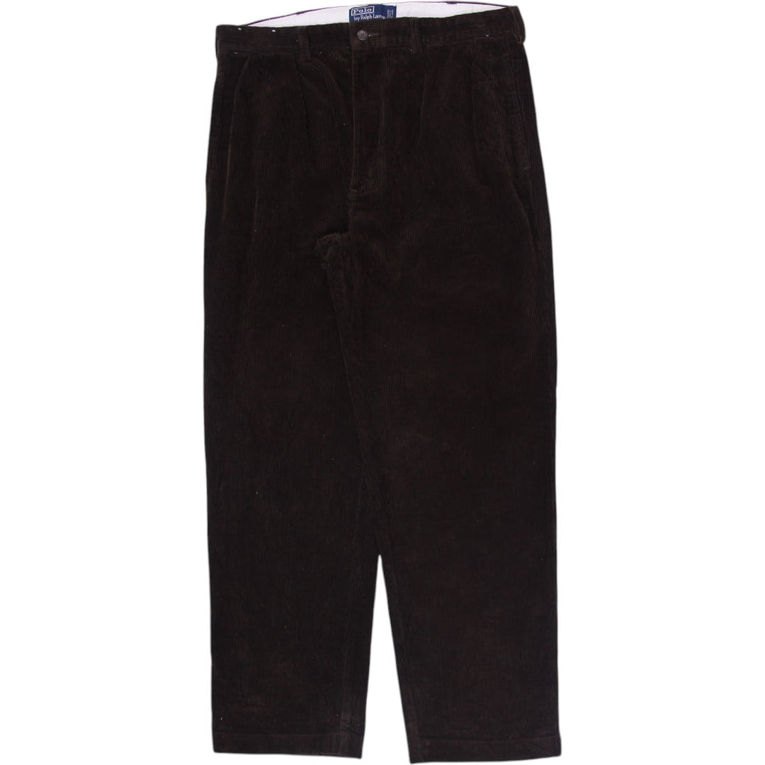 Mens Polo Ralph Lauren Andrew Corduroy Pants Brown Workwear Casual