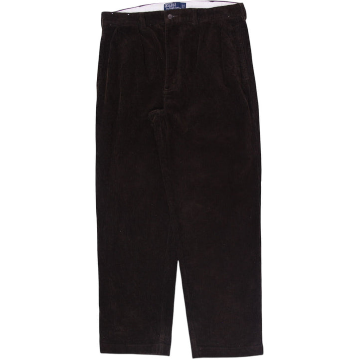 Mens Polo Ralph Lauren Andrew Corduroy Pants Brown Workwear Casual