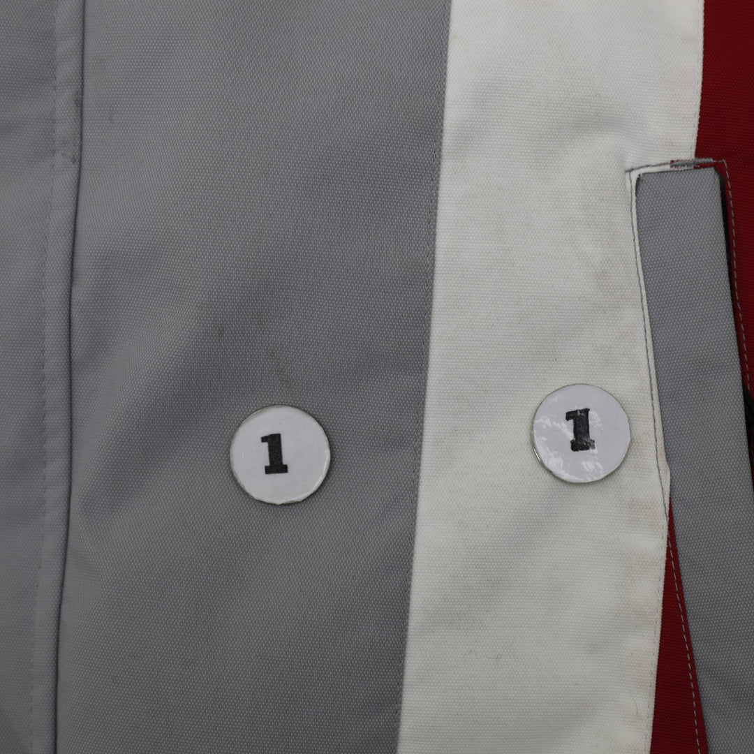 Vintage Ski-Doo Snowmobile Jacket Padded Insulated R.P.M. BRP Grey White Red M | Migration_Jackets - View 7 | Fashion Rerun