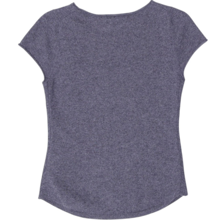 Ladies Tahari Pure Luxe 100% Cashmere Short Sleeve Sweater