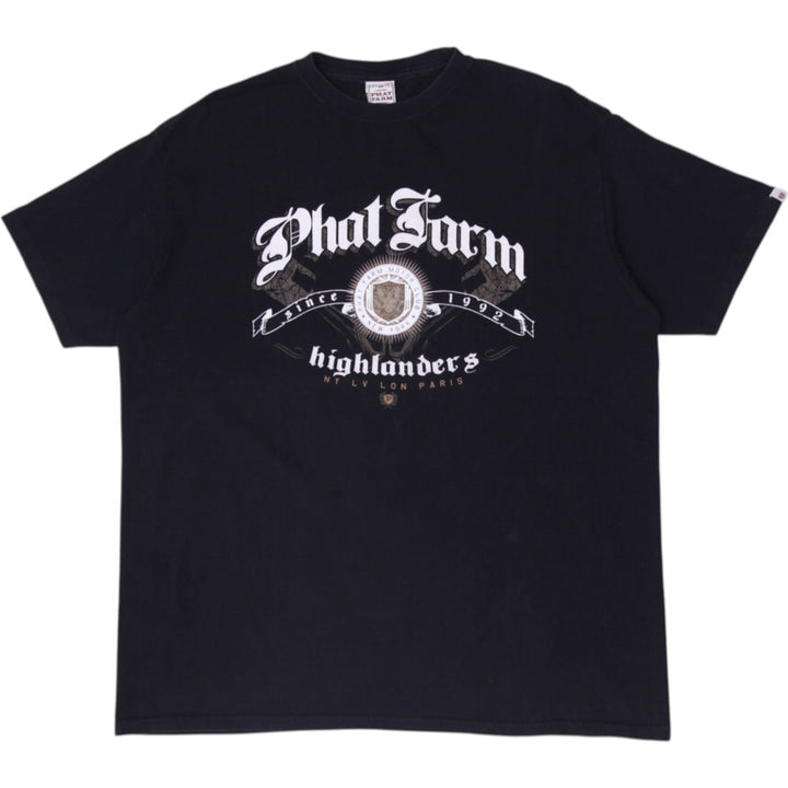 Vintage Phat Farm Highlanders Graphic T-Shirt Size XL