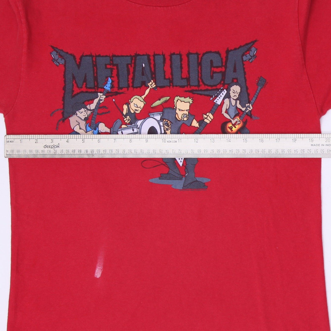 Vintage 2004 Metallica Madly in Anger With the World Tour T-Shirt Medium AAA Tag
