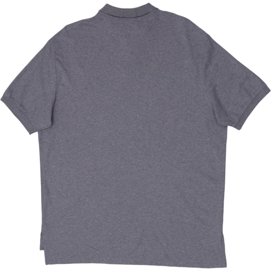 Mens Ralph Lauren Polo Gray Cotton Short Sleeve Embroidered T-Shirt Size XXL