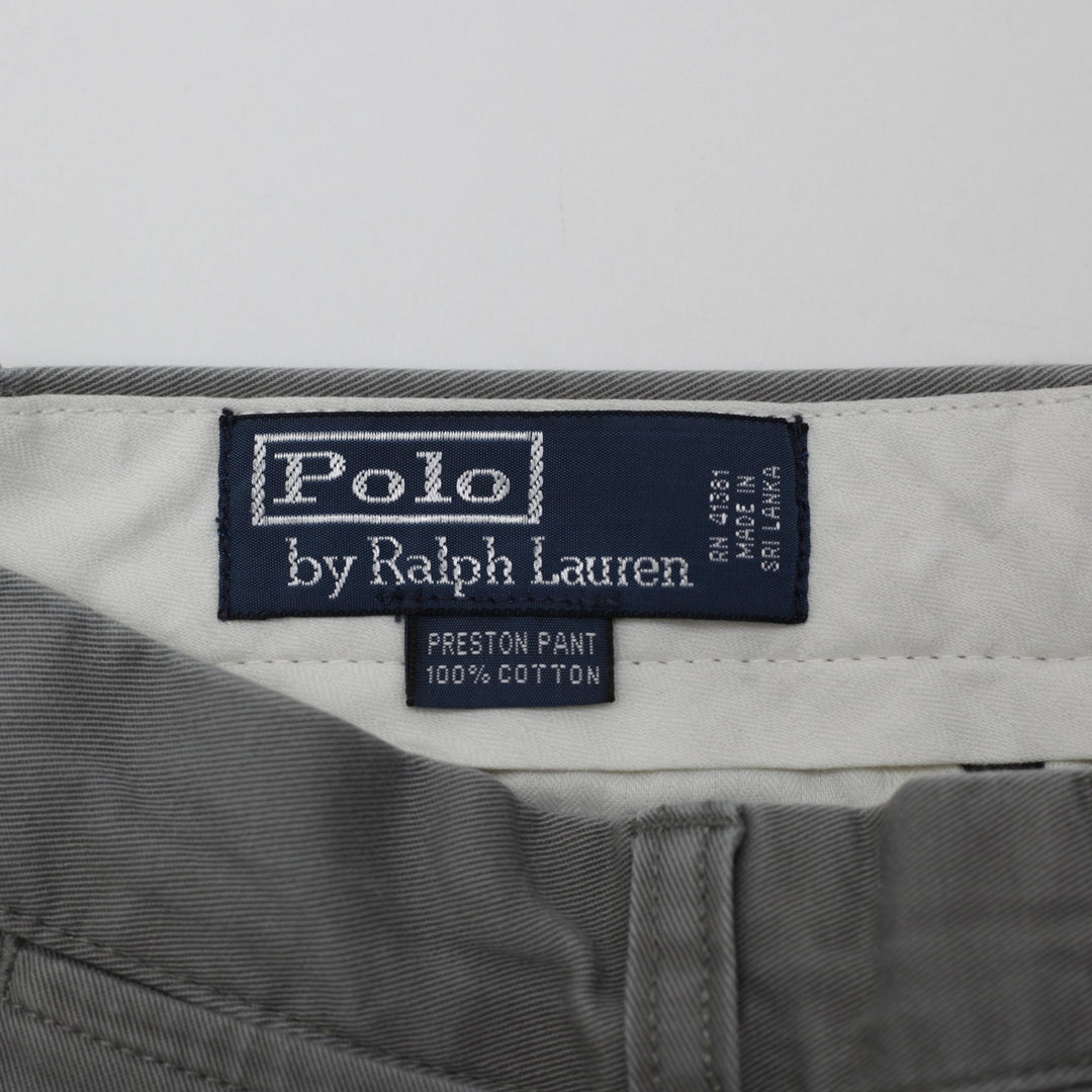 Mens Polo Ralph Lauren Preston Chino Pants Cotton Classic Size 29x30