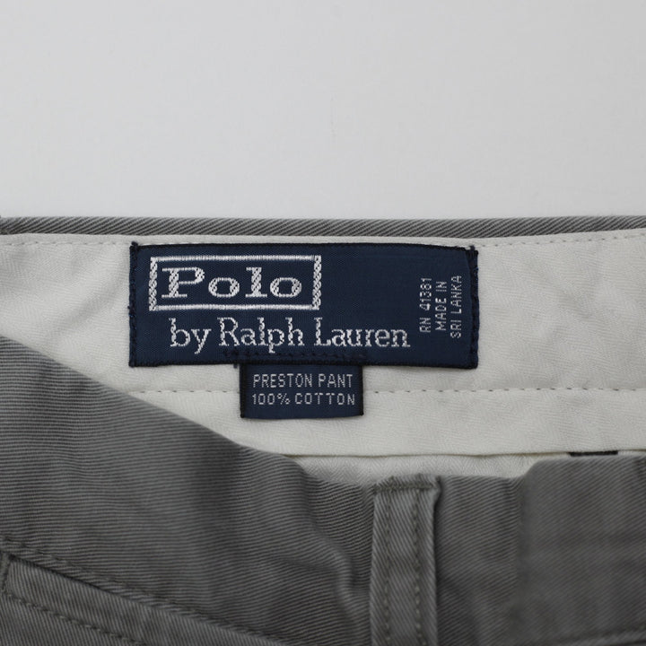 Mens Polo Ralph Lauren Preston Chino Pants Cotton Classic Size 29x30