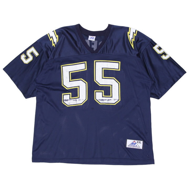 Vintage Apex One San Diego Chargers Seau 55 Football Jersey XXL - Fashion Rerun Vintage Migration_Jersey