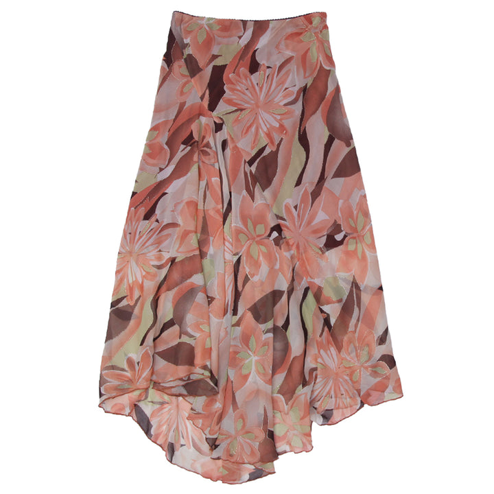 Y2K Ladies Elite Printed Long Skirt