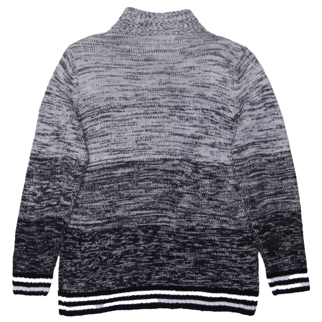 Mens NHL Montreal Canadiens Quarter Zip Knit Sweater - Fashion Rerun Vintage Migration_Sweaters