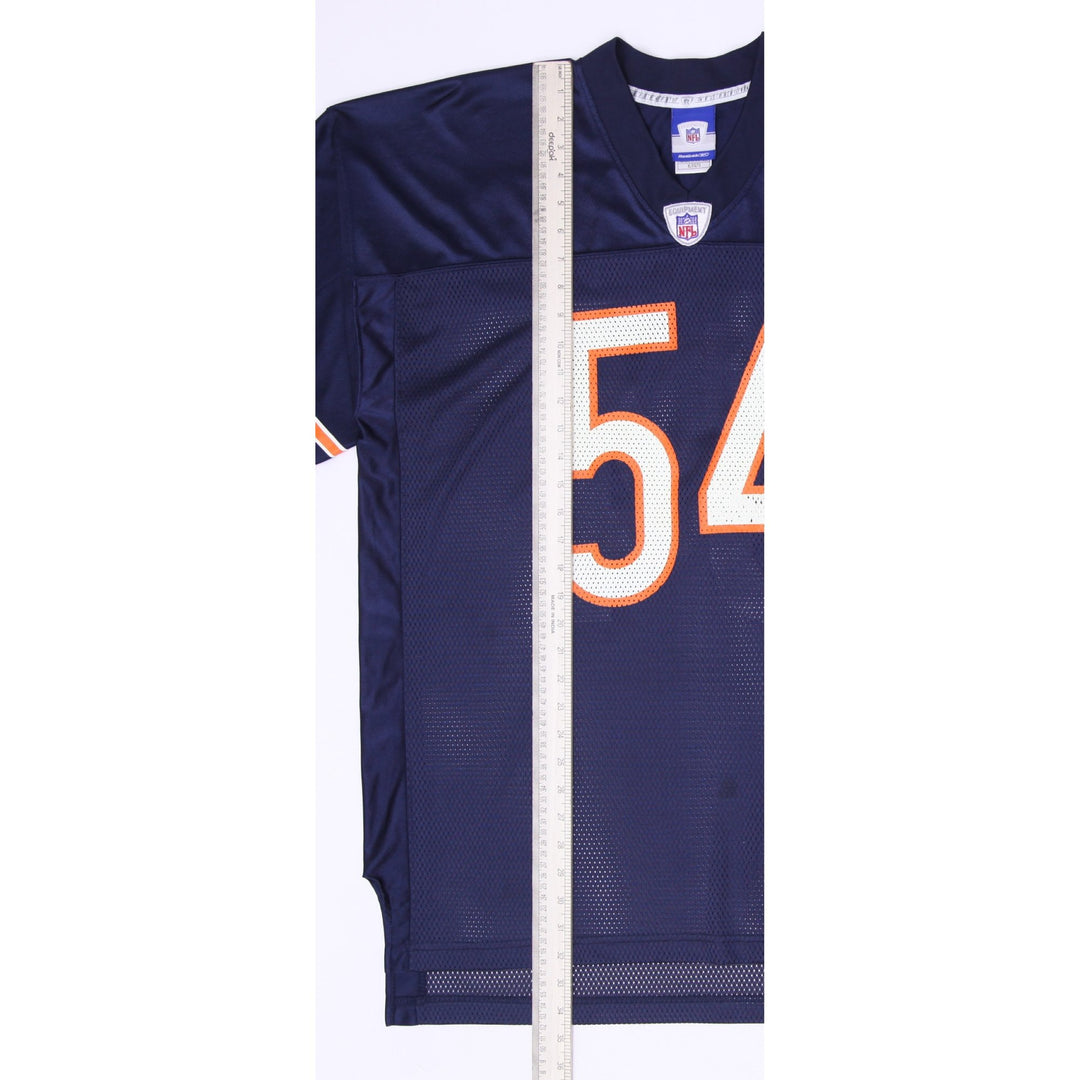 Mens Reebok Brian Urlacher Chicago Bears NFL Equipment Jersey Size XL