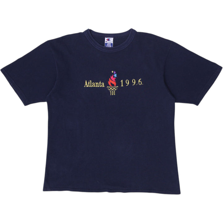 Vintage 90s Champion USA Atlanta Olympics T-Shirt Size L