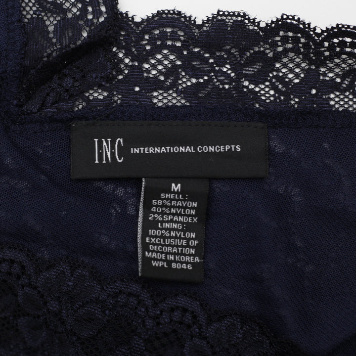 Y2K Ladies Lace V-Neck Camisole Top Size M | Migration_Y2K Tops - Back View | Fashion Rerun