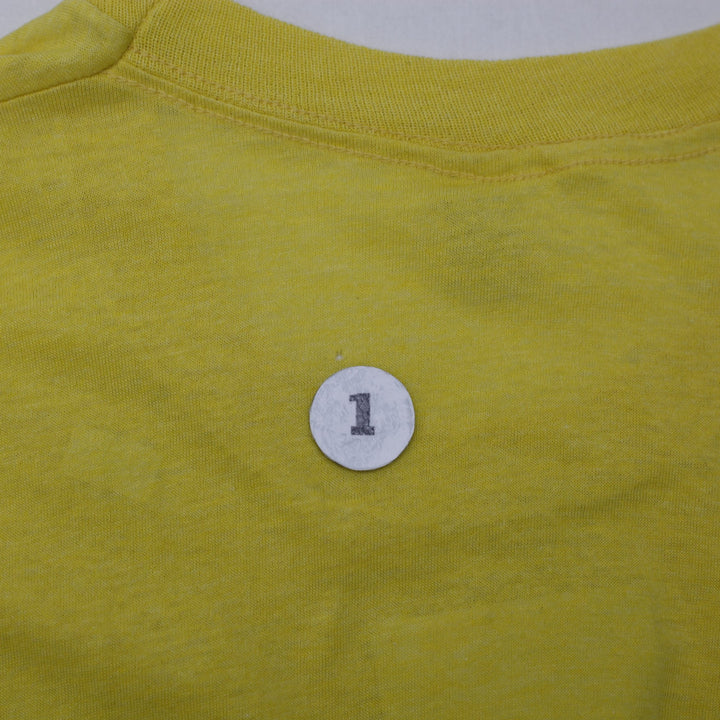 Vintage Screen Stars Batman T-Shirt Yellow Graphic 1988 DC Comics Made In USA XL Single Stitch