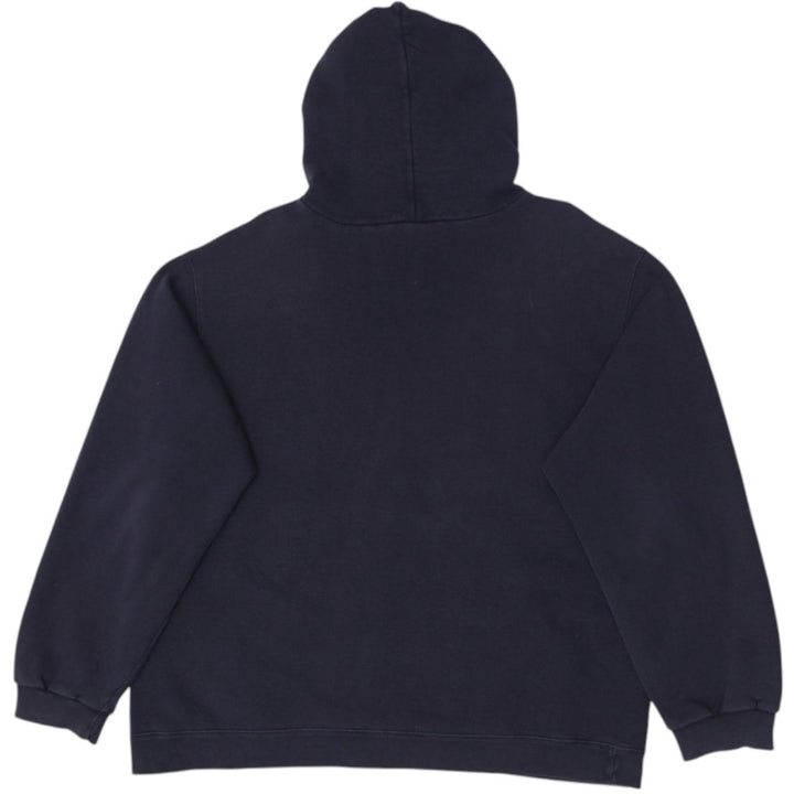 Vintage Embroidered Nike Center Swoosh Black Nike Pullover Hoodie XL | Migration_Hoodies - Side View | Fashion Rerun