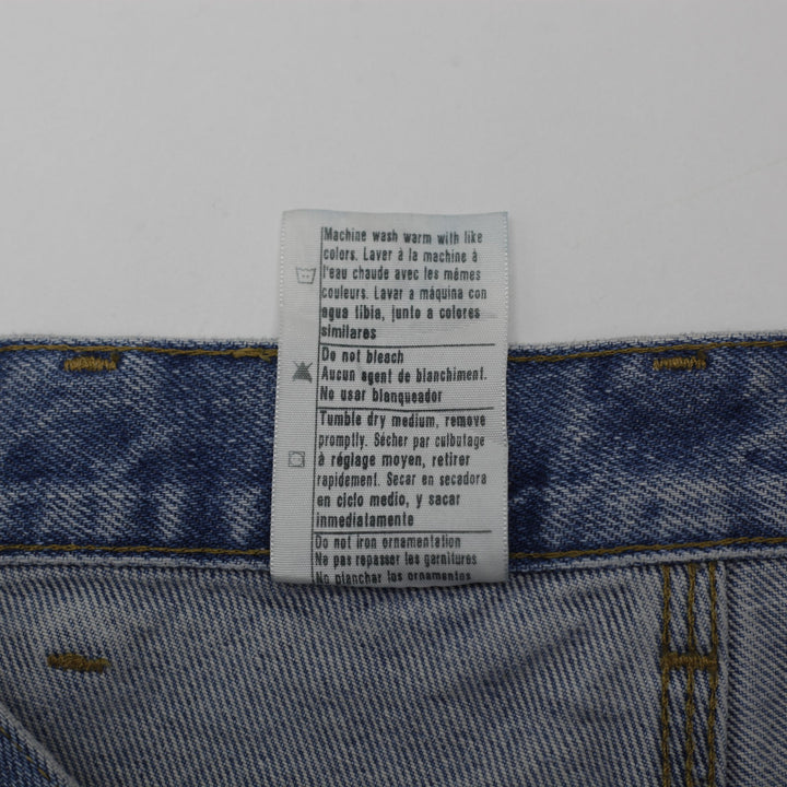 Mens Carhartt  B73-DST Loose Fit Distressed Workwear Denim Jeans Size 32x30