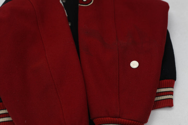 Vintage Roots 1998 Japan Nagano Winter Olympics Team Canada Varsity Jacket