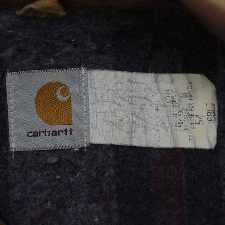 Vintage Carhartt Sandstone Detroit Jacket-Blanked Lined Curdoroy Collar - Fashion Rerun Vintage Migration_Jacket