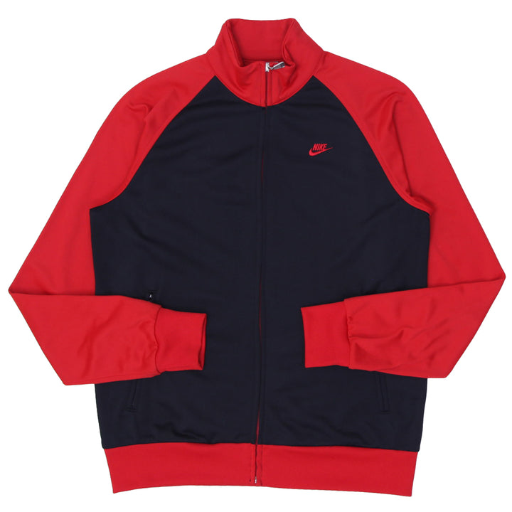 Mens Embroidered Nike Logo Zip Up Sports Jacket