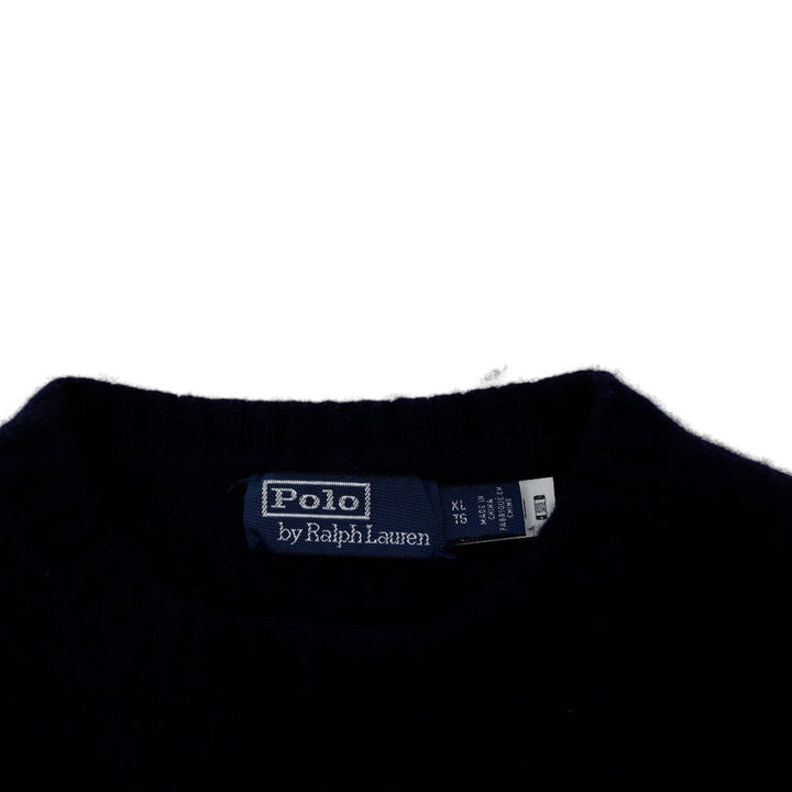 Mens Polo Ralph Lauren Sweater Navy Bear Embroidered Knitwear XL | Migration_Knitwear & Sweaters RL Collectio | Fashion Rerun