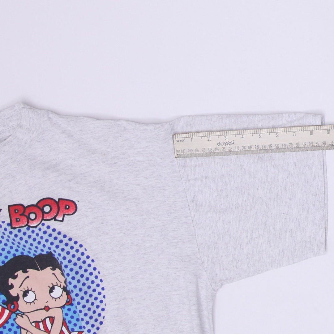 Vintage Mens College Ware Betty Boop Graphic T-Shirt Made in USA Size OS