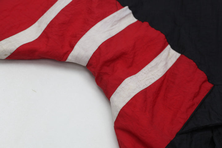 Vintage Kansas City Chiefs 1/2 Zip Quilt Hooded Jacket Size XL - Fashion Rerun Vintage Migration_Jacket