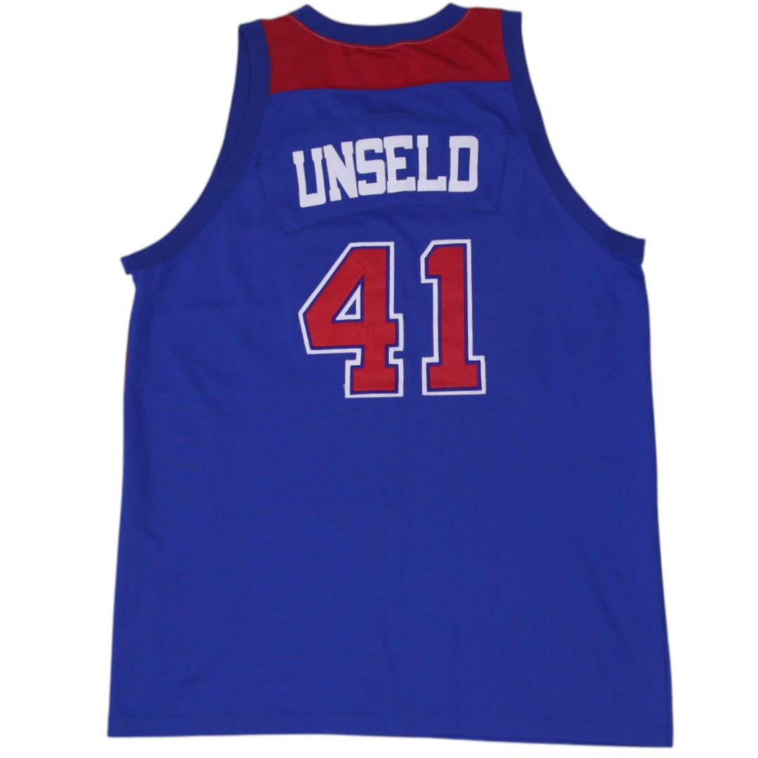 Vintage NBA Hardwood Classics Washington Bullets Jersey Wes Unseld Size XXL | Migration_Jerseys - Side View | Fashion Rerun
