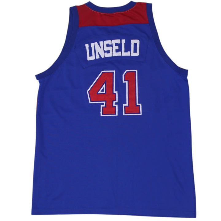 Vintage NBA Hardwood Classics Washington Bullets Jersey Wes Unseld Size XXL | Migration_Jerseys - Side View | Fashion Rerun