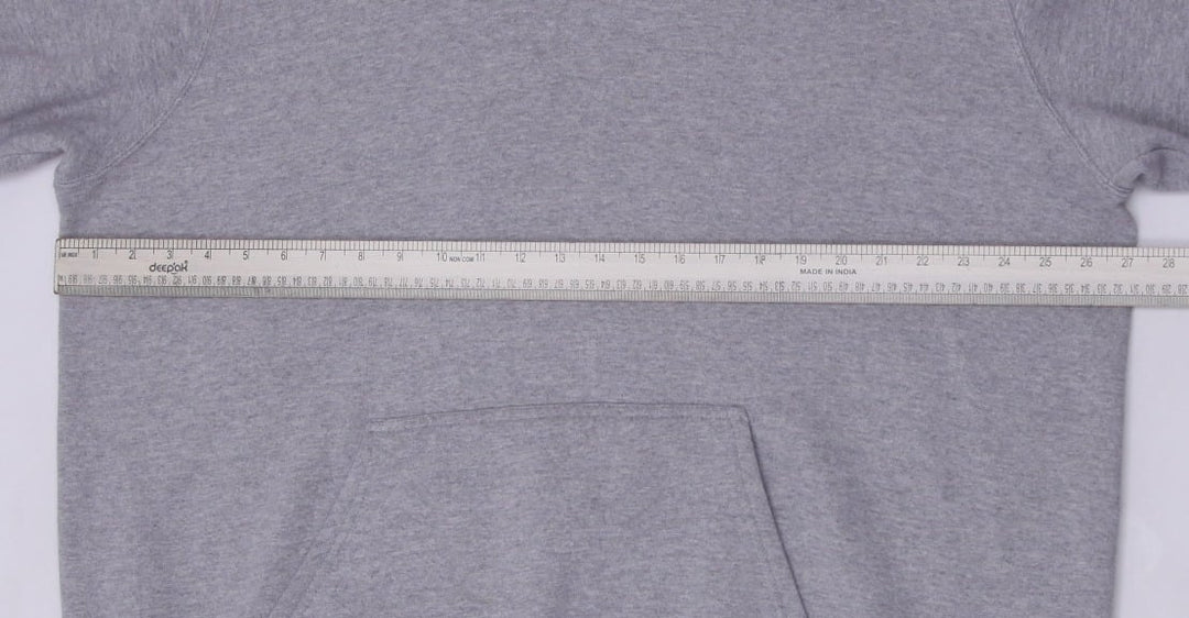 Vintage Embroidered Nike Center Swoosh Gray Pullover Hoodie XXL | Migration_Hoodies - View 6 | Fashion Rerun