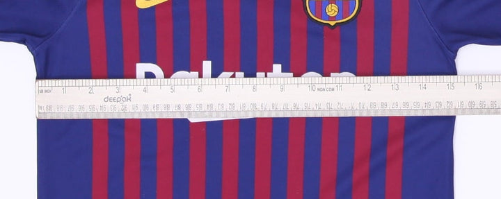 2018 - 2019 Barcelona Home Soccer Jersey Size M | Migration_Jerseys - View 9 | Fashion Rerun