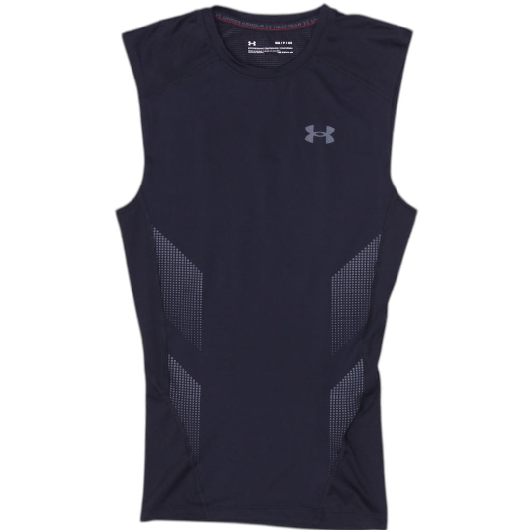 Mens Under Armour HeatGear Compression Tank Athletic Top Size S