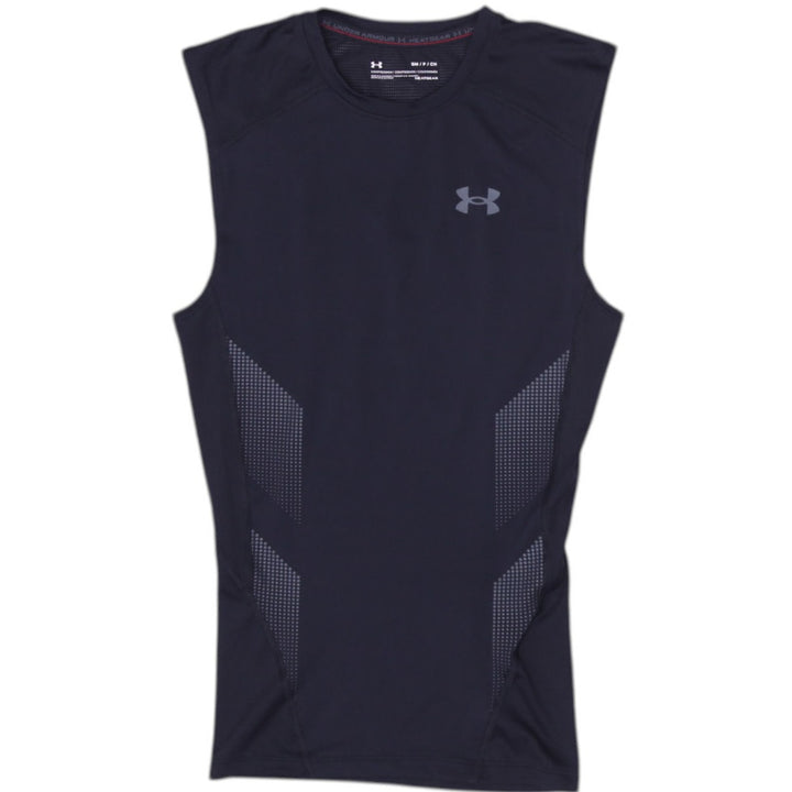 Mens Under Armour HeatGear Compression Tank Athletic Top Size S