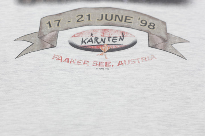 1998 Vintage Harley Davidson 95th Anniversary T-Shirt Single Stitch Hanes XL