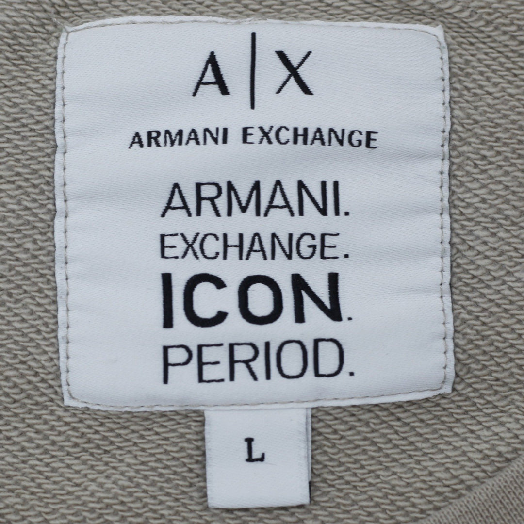 Mens Armani Exchange Icon Period Crewneck Sweatshirt